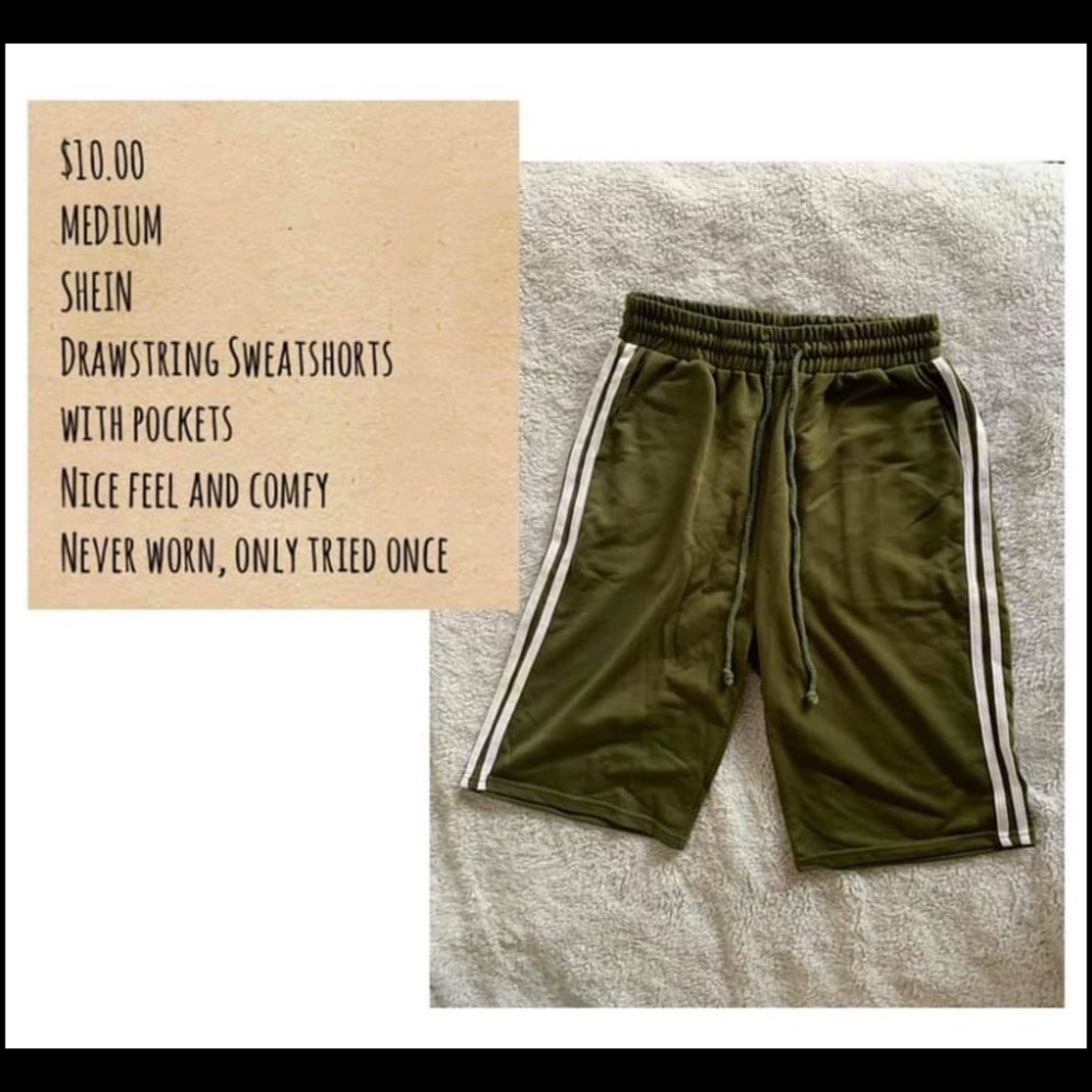 Shein Drawstring Shorts